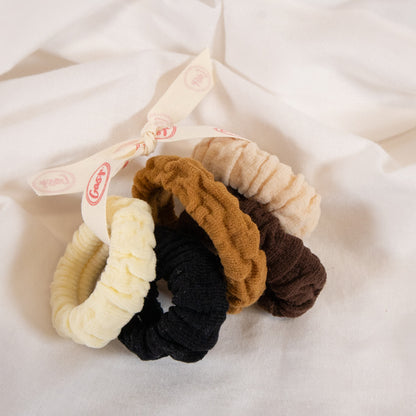 Ruffle Hair Tie Set
