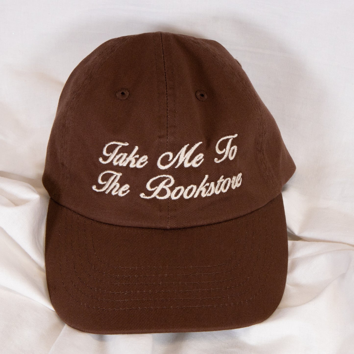 Take Me To The Bookstore Baseball Cap