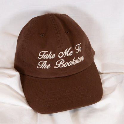Take Me To The Bookstore Baseball Cap