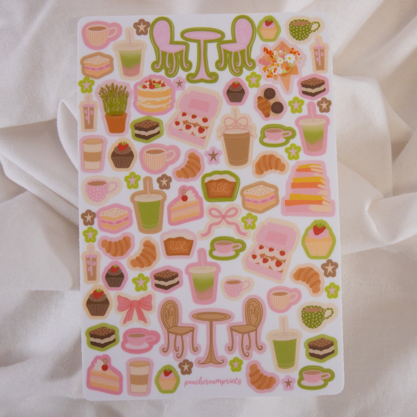 Coffee Shop Sticker Sheet