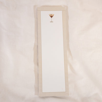 Espresso Martini Notepad