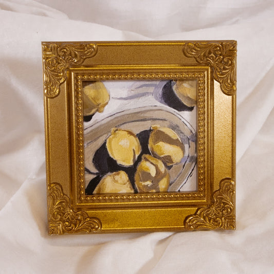 Lemons Mini Framed Wall Art