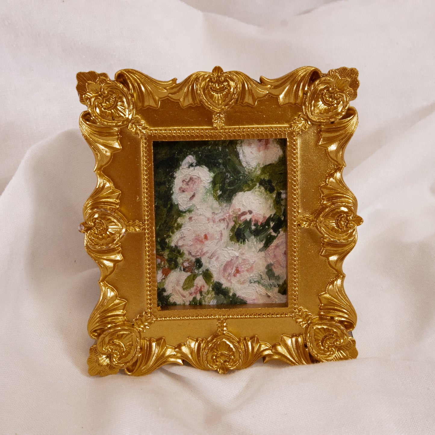 Pink Floral Mini Framed Art