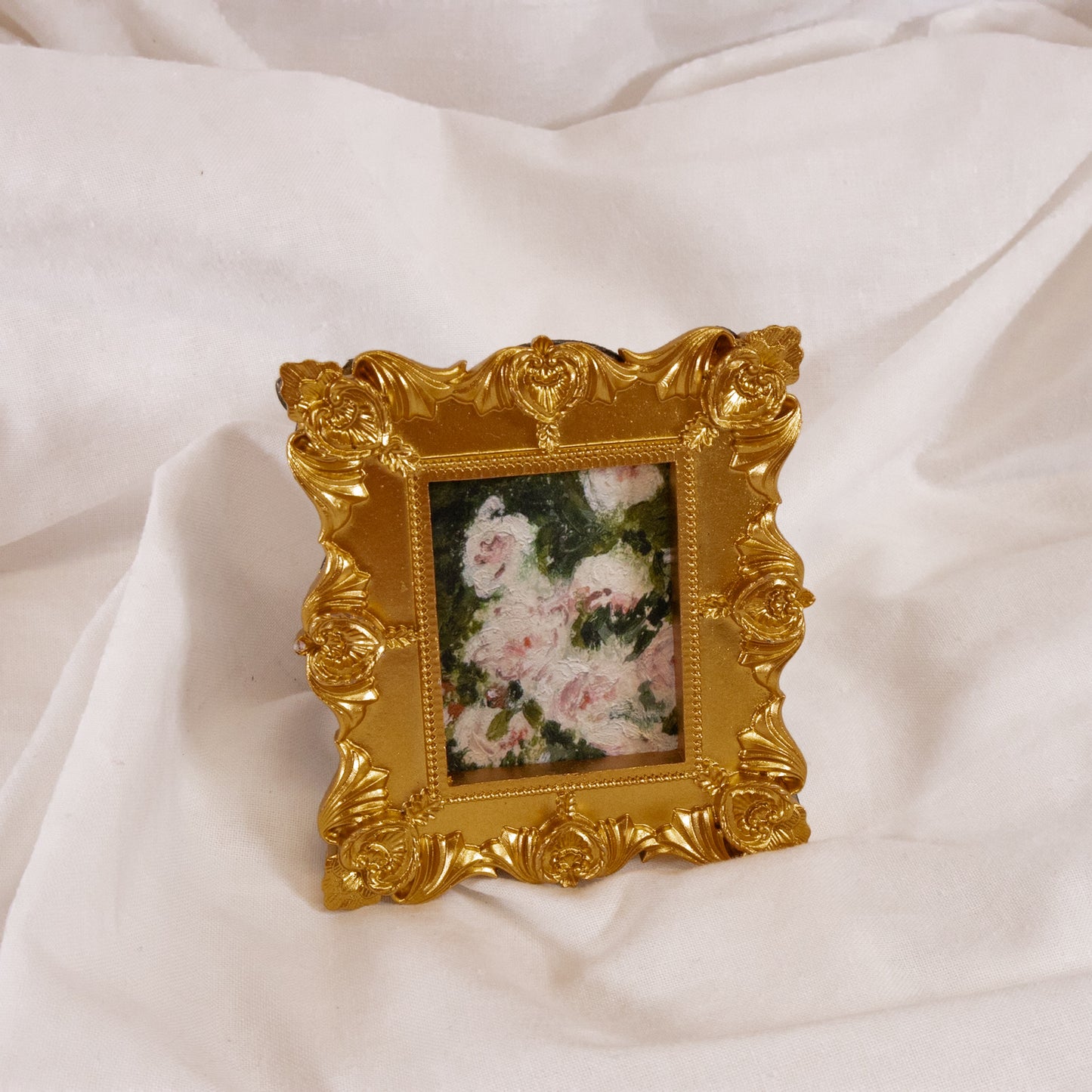 Pink Floral Mini Framed Art