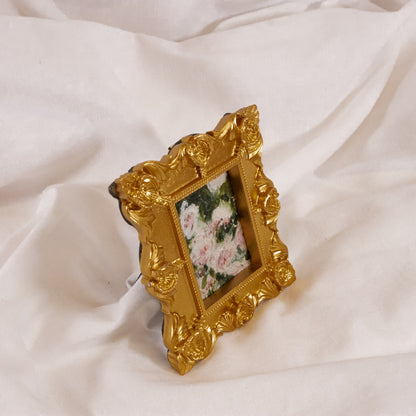 Pink Floral Mini Framed Art