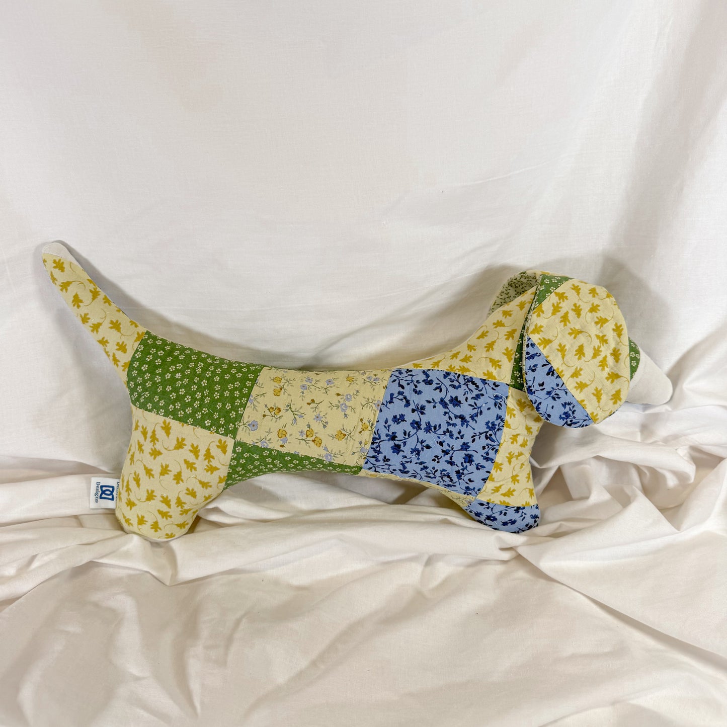 Quilted Dachshund Pillow