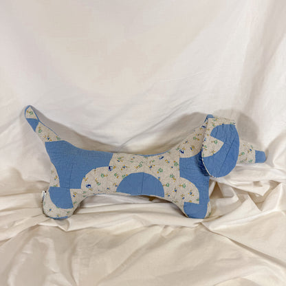 Quilted Dachshund Pillow