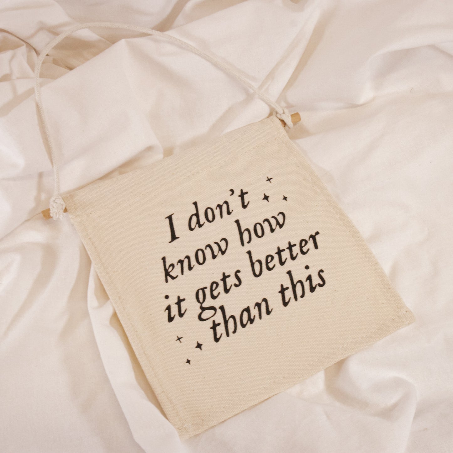 Better Than This Canvas Wall Banner