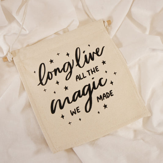 Long Live The Magic Canvas Wall Banner