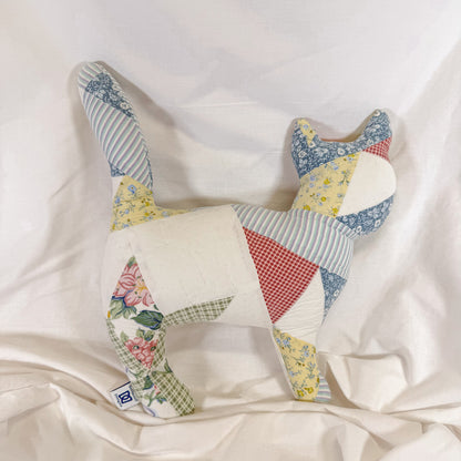 Quilted Cat Pillow