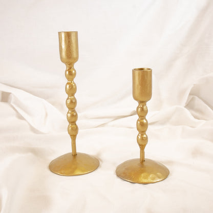 Antique Bubble Candle Holder