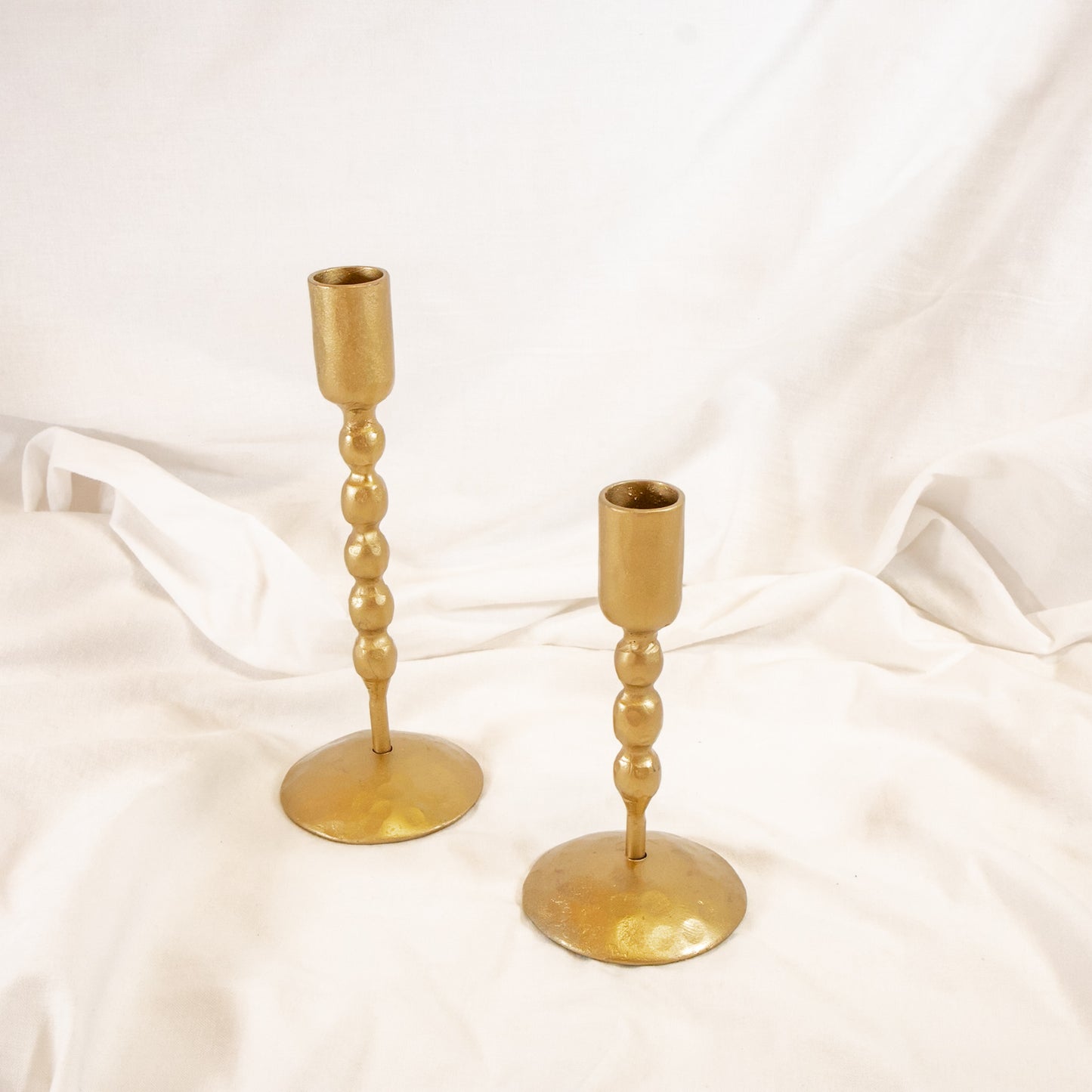 Antique Bubble Candle Holder