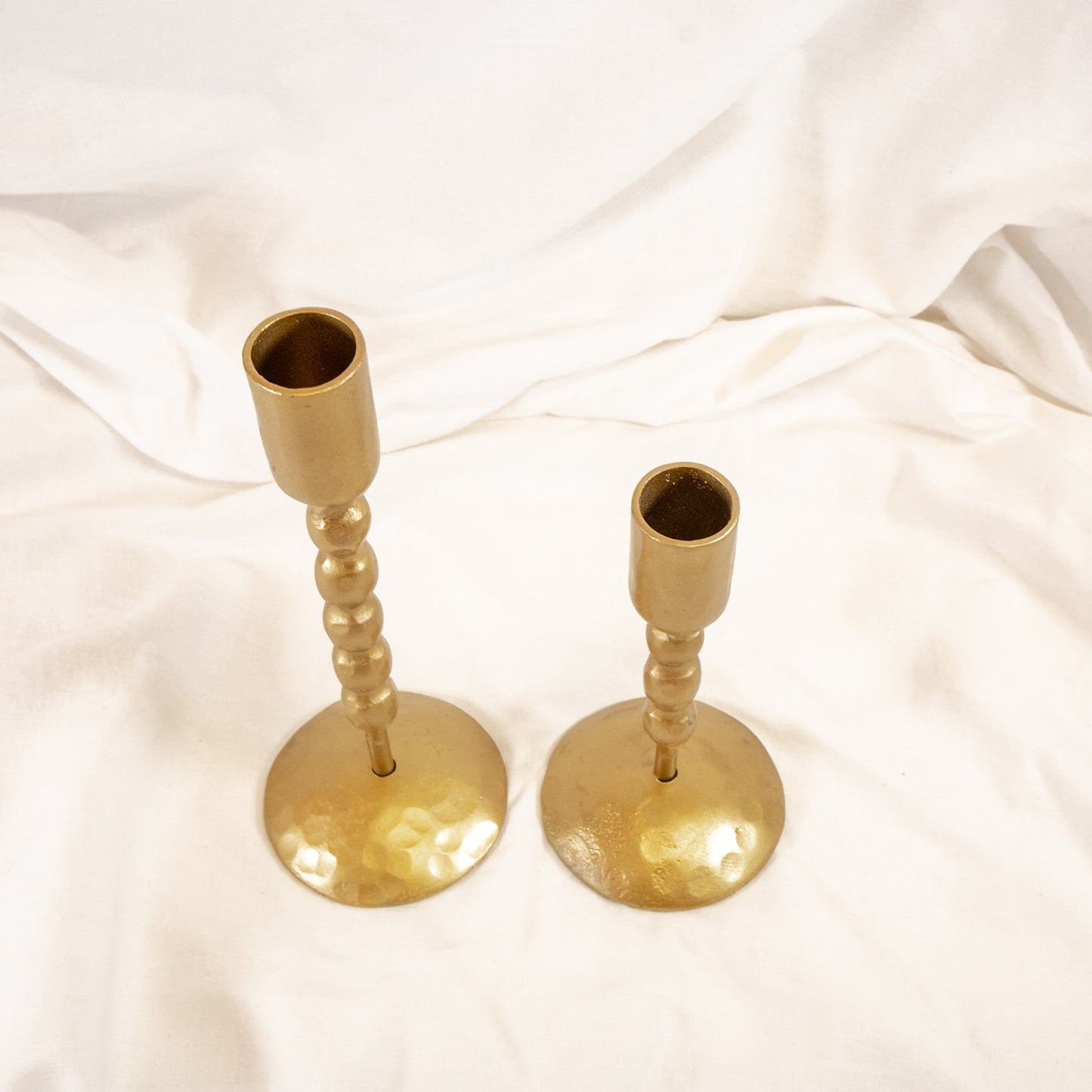 Antique Bubble Candle Holder