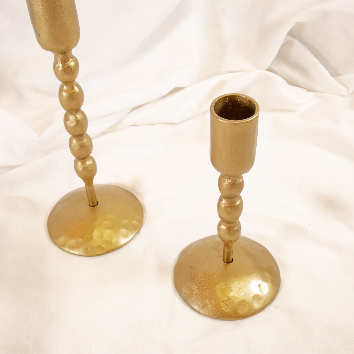 Antique Bubble Candle Holder