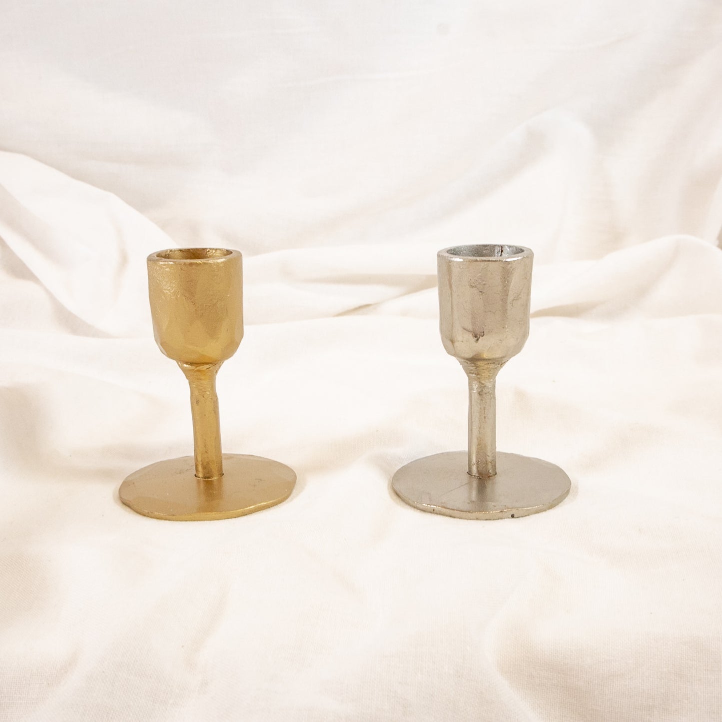 Hammered Mini Candle Holder