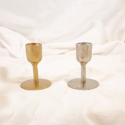 Hammered Mini Candle Holder