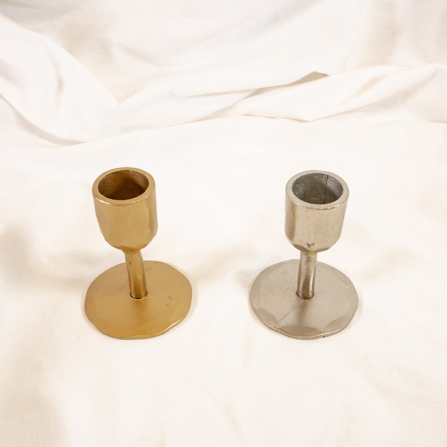 Hammered Mini Candle Holder