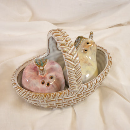 Fruit Basket Salt & Pepper Shakers