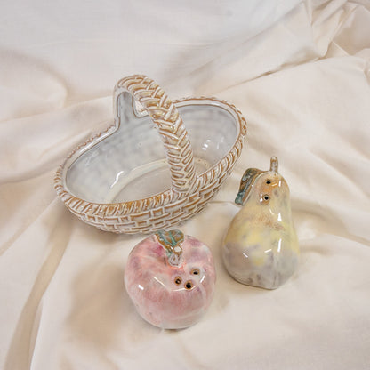 Fruit Basket Salt & Pepper Shakers