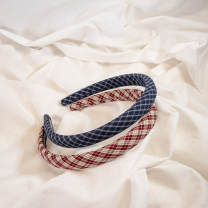Skinny Plaid Headband