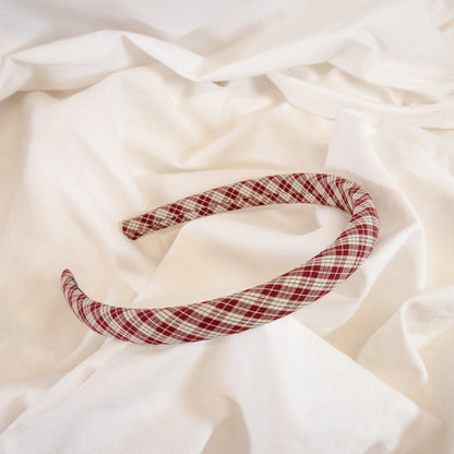 Skinny Plaid Headband