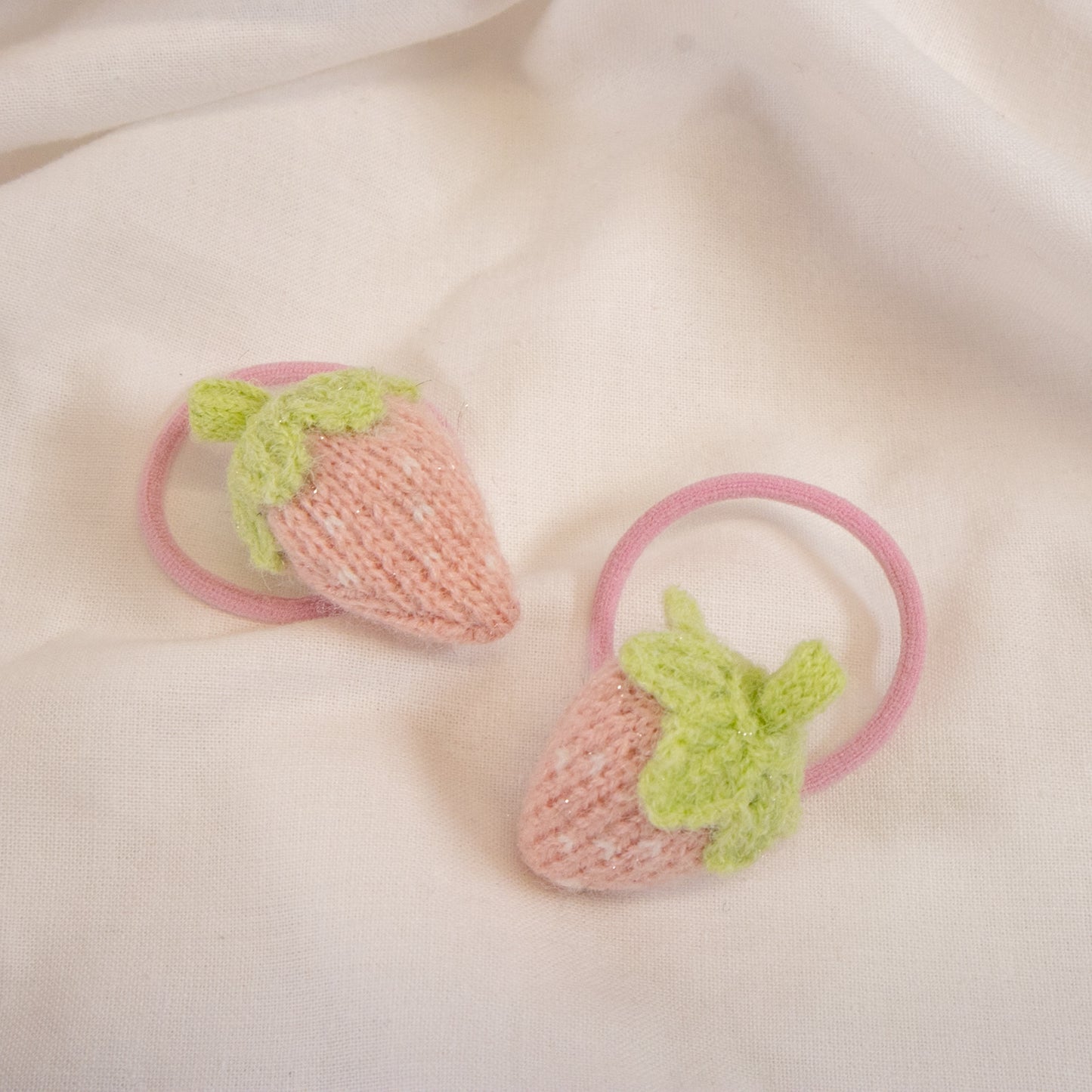 Strawberry Hair Tie Set