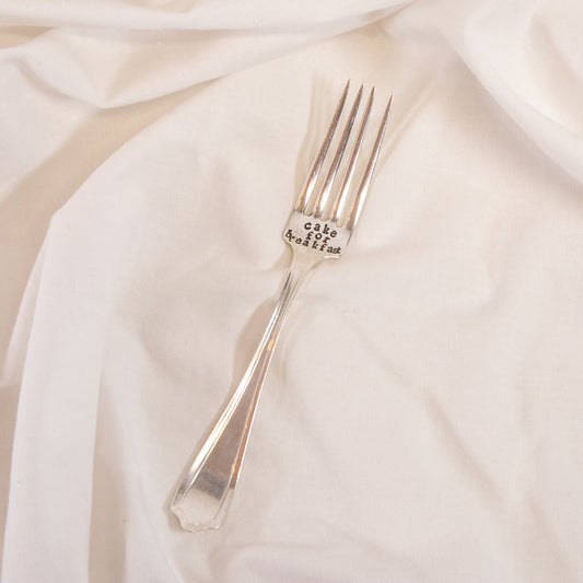 Cake For Breakfast Fork