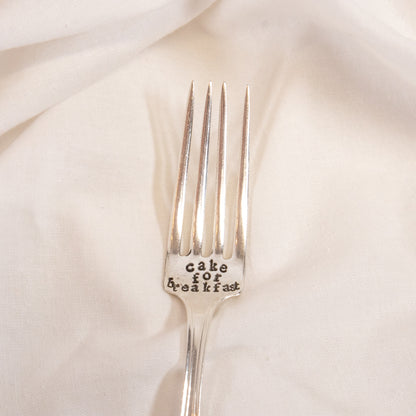 Cake For Breakfast Fork