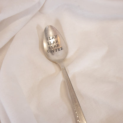 Blah Blah Blah Coffee Spoon