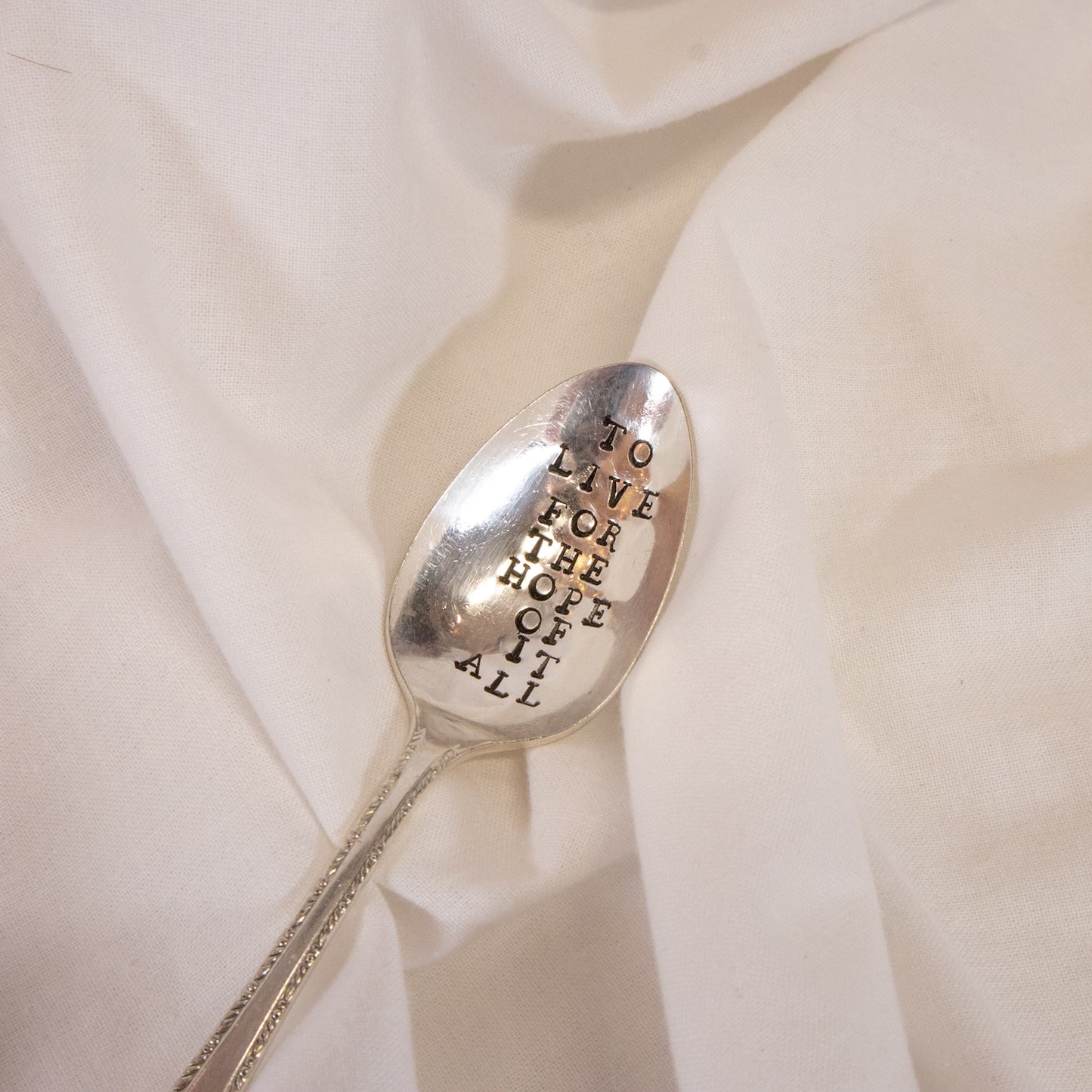 To Live For The Hope Of It All Spoon
