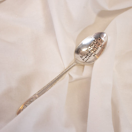 To Live For The Hope Of It All Spoon