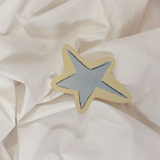 Blue Star Sticker