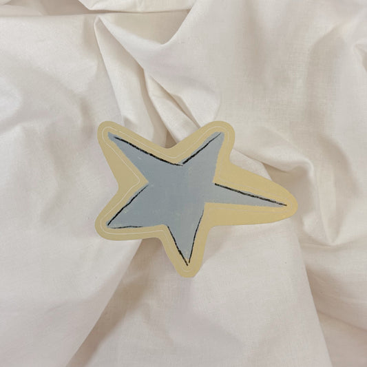 Blue Star Sticker