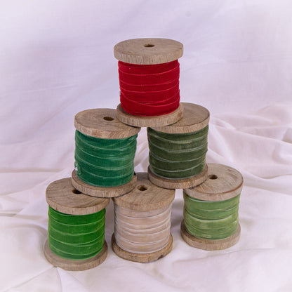 Velvet Ribbon Spool