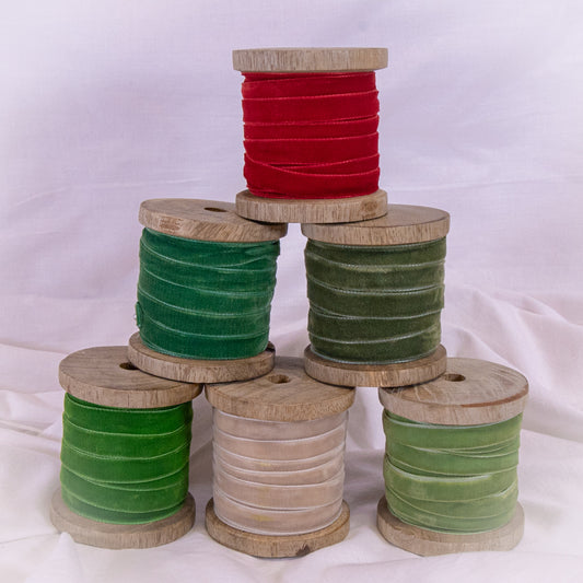 Velvet Ribbon Spool