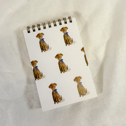 Doodle Dog Spiral Notepad