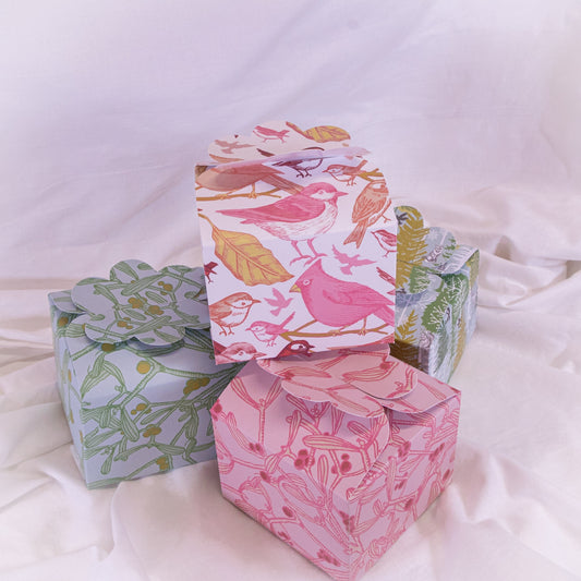 Holiday Forest Paper Gift Box