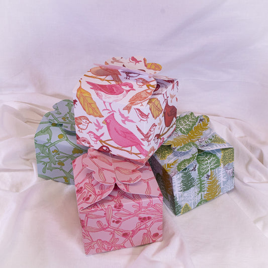 Holiday Forest Paper Gift Box