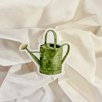 Watering Can Vinyl Sticker