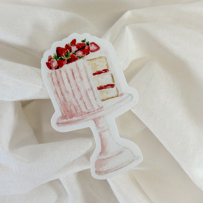 Berry Cake Vinyl Sticker
