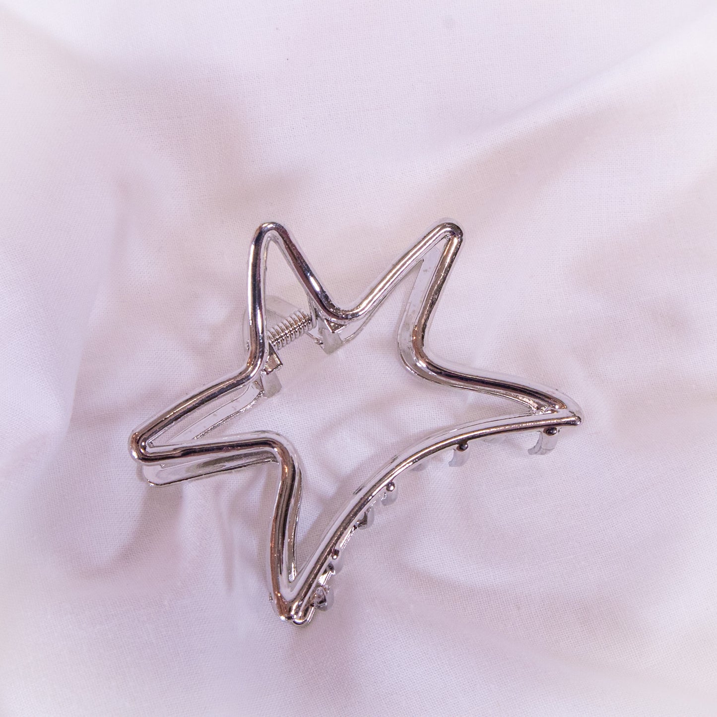 Metallic Star Claw Hair Clip