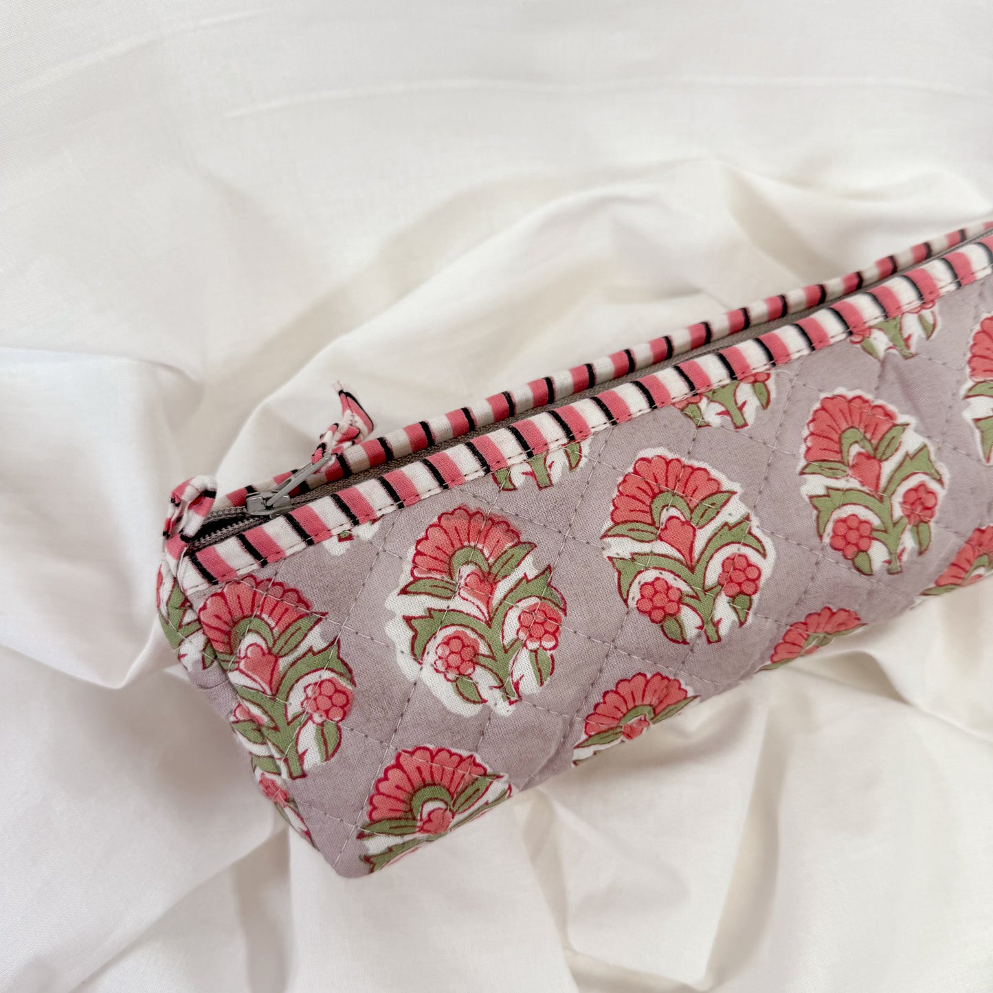 Block Print Pencil Pouch
