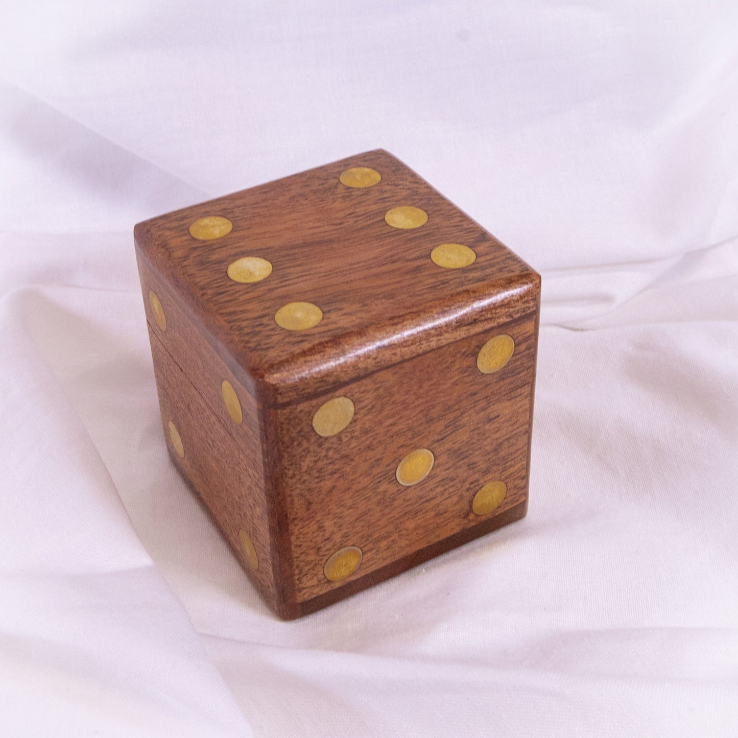Wooden Dice Box