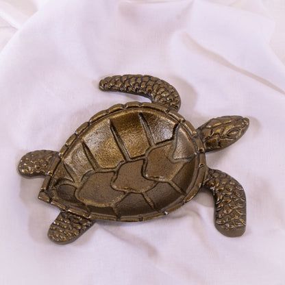 Brass Turtle Trinket Tray