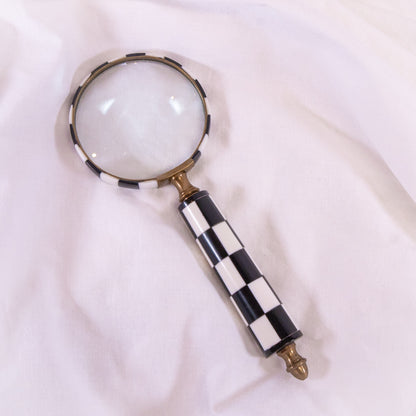 Classic Check Magnifying Glass