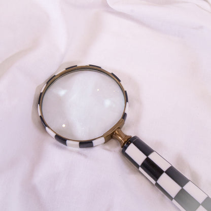 Classic Check Magnifying Glass