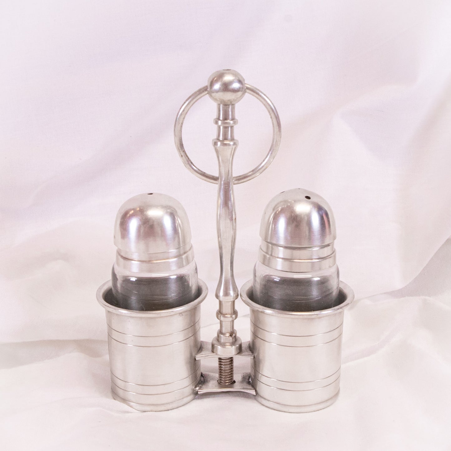 Vintage Silver Salt & Pepper Shakers