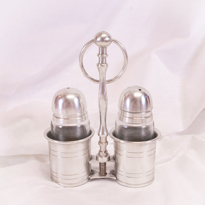 Vintage Silver Salt & Pepper Shakers