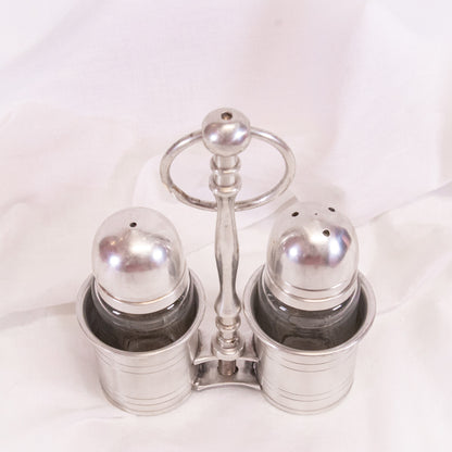 Vintage Silver Salt & Pepper Shakers