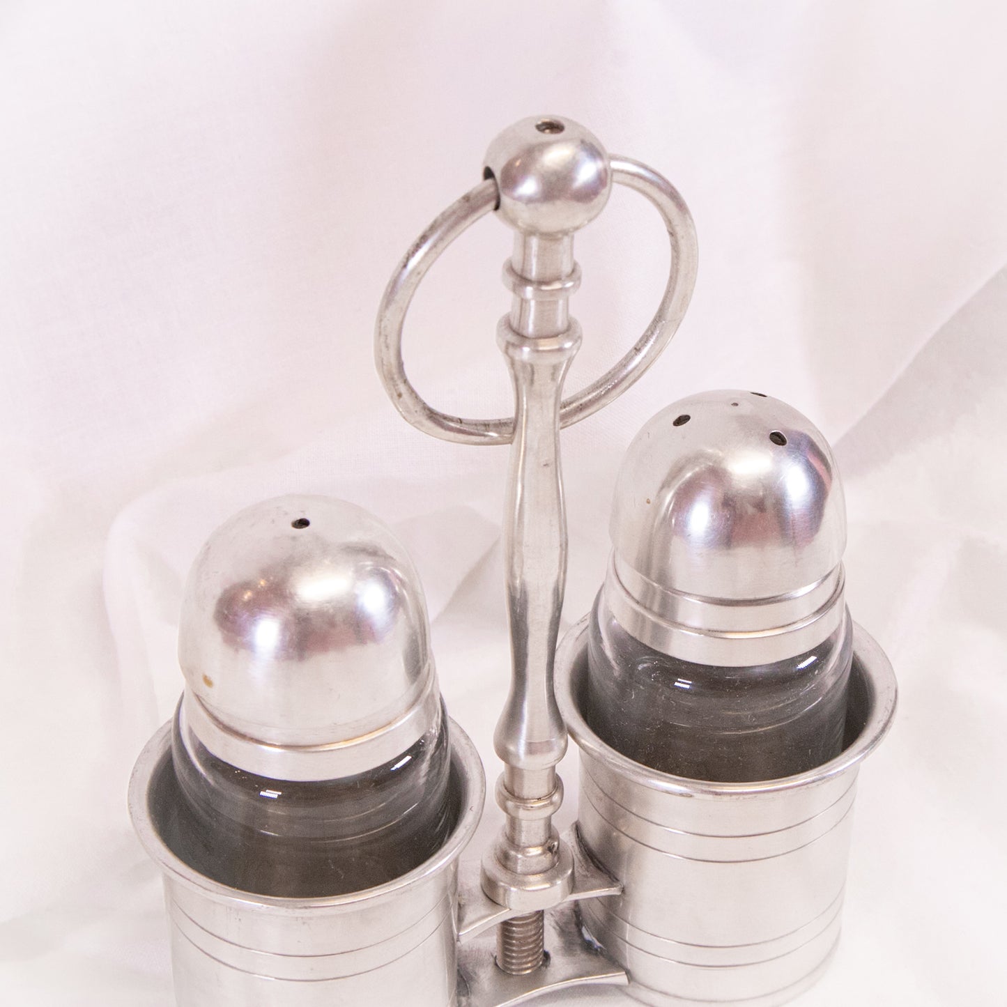 Vintage Silver Salt & Pepper Shakers